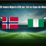 Norway U20 vence Nigeria U20 por 1x0 na Copa do Mundo Sub-20