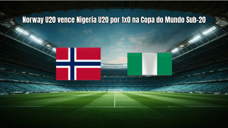 Norway U20 vence Nigeria U20 por 1x0 na Copa do Mundo Sub-20