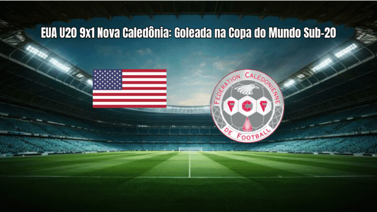 EUA U20 9x1 Nova Caledônia: Goleada na Copa do Mundo Sub-20