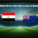 Nova Zelândia U20 vira sobre Egito na Copa do Mundo Sub-20