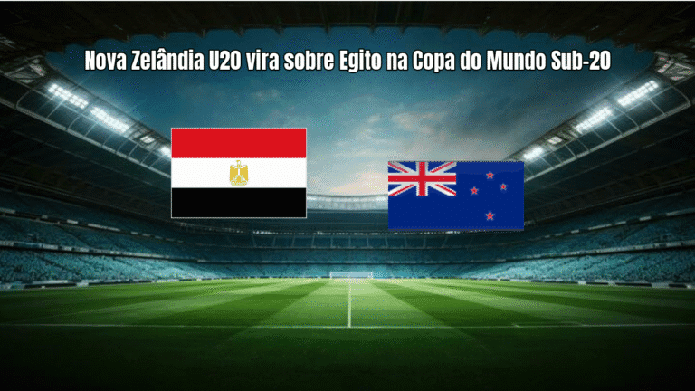 Nova Zelândia U20 vira sobre Egito na Copa do Mundo Sub-20