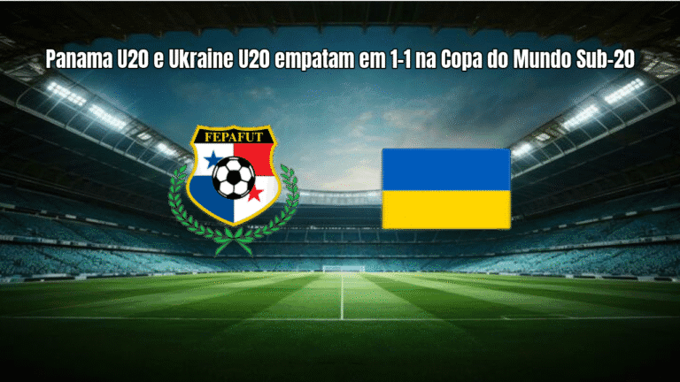 Panama U20 e Ukraine U20 empatam em 1-1 na Copa do Mundo Sub-20