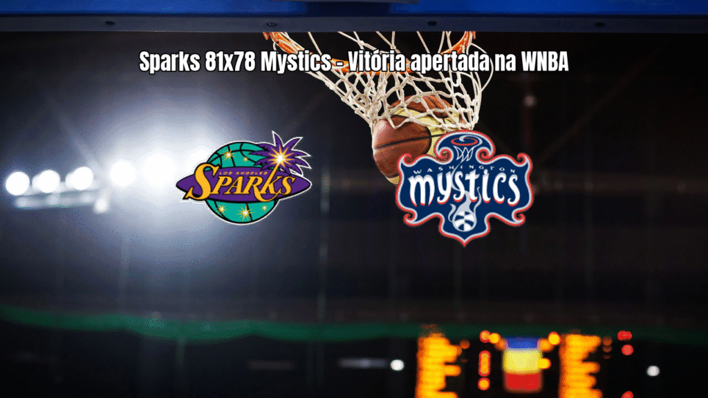 Los Angeles Sparks vencem Washington Mystics por 81 a 78 na WNBA