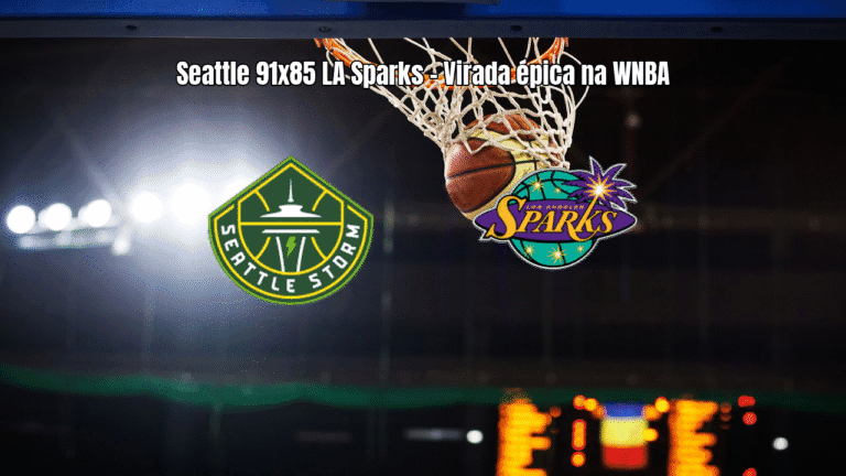 Seattle Storm vence Los Angeles Sparks em virada na WNBA