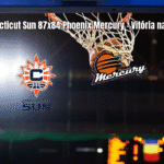Connecticut Sun vence Phoenix Mercury por 87 a 84 na WNBA