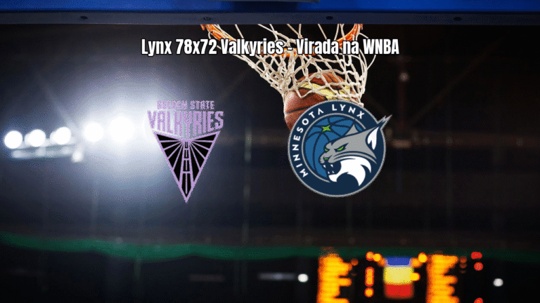 Minnesota Lynx vence Golden State Valkyries na virada da WNBA