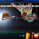 Phoenix Mercury 83 x 88 Los Angeles Sparks: Resultado e Análise