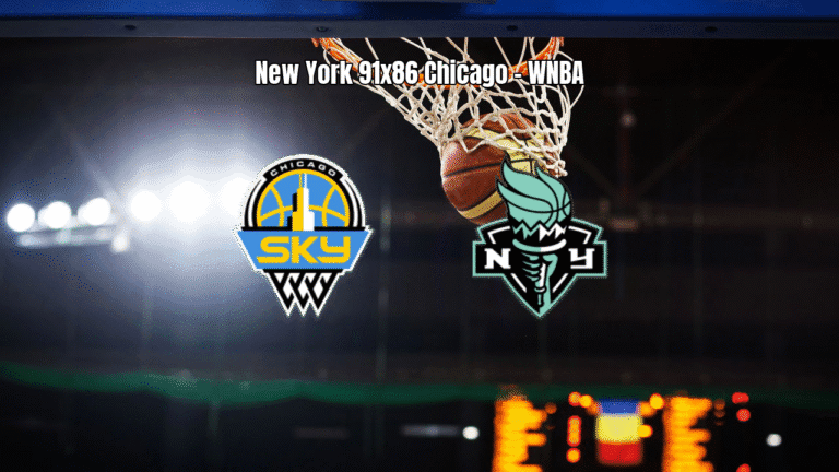 New York Liberty vence Chicago Sky por 91 a 86 na WNBA