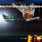 Dallas Wings vence Phoenix Mercury por 97 a 76 na WNBA