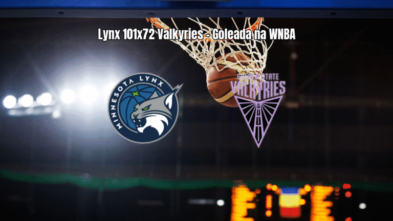 Minnesota Lynx goleia Golden State Valkyries na WNBA