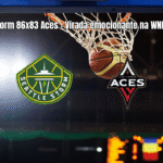 Seattle Storm vence Las Vegas Aces em virada emocionante na WNBA