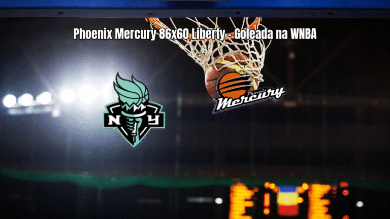 Phoenix Mercury domina New York Liberty na WNBA com vitória de 86-60