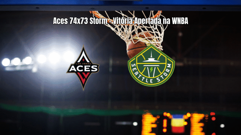 Las Vegas Aces vencem Seattle Storm por 74 a 73 na WNBA