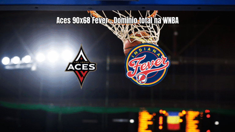 Las Vegas Aces dominam Indiana Fever na WNBA com placar de 90x68