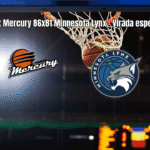 Phoenix Mercury vence Minnesota Lynx em virada espetacular na WNBA