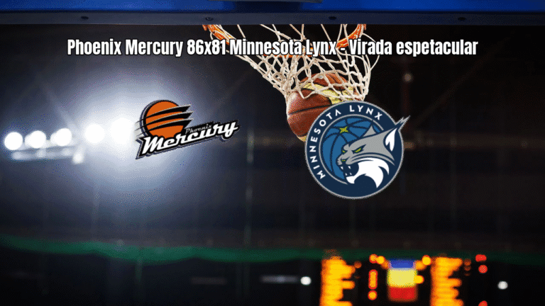 Phoenix Mercury vence Minnesota Lynx em virada espetacular na WNBA