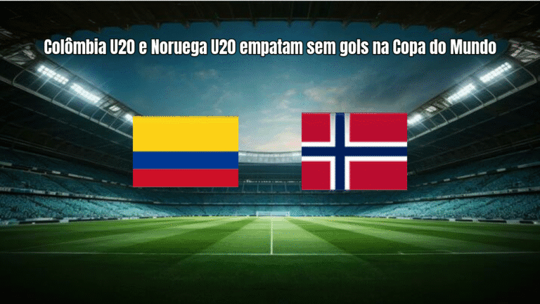 Colômbia U20 e Noruega U20 empatam sem gols na Copa do Mundo
