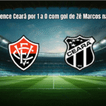 Vitória vence Ceará por 1 a 0 com gol de Zé Marcos na Serie A