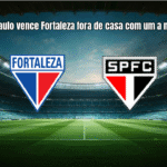 Sao Paulo vence Fortaleza fora de casa com um a menos