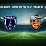 Paris FC vence Lorient por 2x0 na 7ª rodada da Ligue 1
