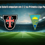 Casa Pia e Estoril empatam em 2-2 na Primeira Liga Portuguesa