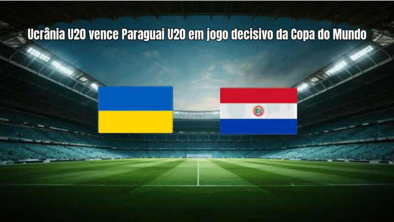 Ucrânia U20 vence Paraguai U20 em jogo decisivo da Copa do Mundo