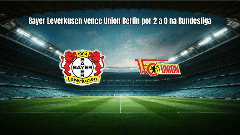 Bayer Leverkusen vence Union Berlin por 2 a 0 na Bundesliga