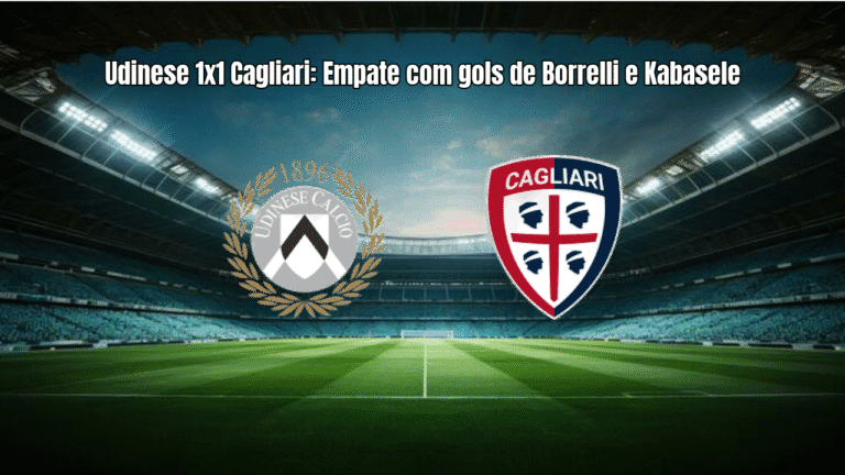Udinese 1x1 Cagliari: Empate com gols de Borrelli e Kabasele
