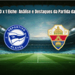 Alavés 3 x 1 Elche: Análise e Destaques da Partida da La Liga