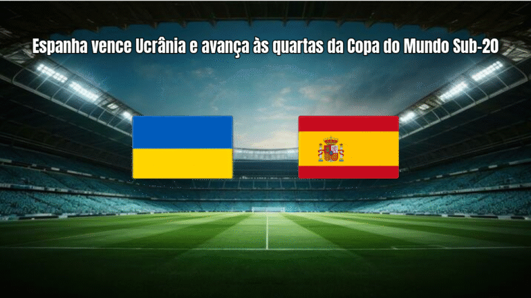 Espanha vence Ucrânia e avança às quartas da Copa do Mundo Sub-20
