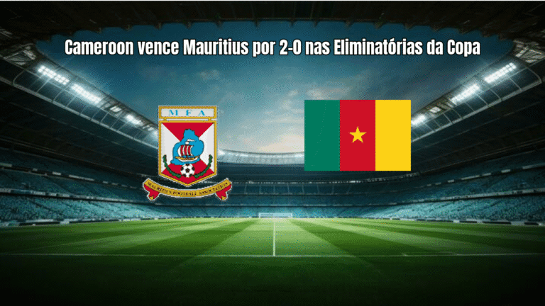Cameroon vence Mauritius por 2-0 nas Eliminatórias da Copa