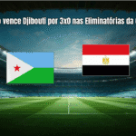 Egito vence Djibouti por 3x0 nas Eliminatórias da Copa