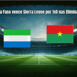 Burkina Faso vence Sierra Leone por 1x0 nas Eliminatórias