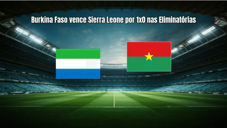 Burkina Faso vence Sierra Leone por 1x0 nas Eliminatórias