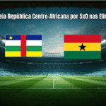 Ghana goleia República Centro-Africana por 5x0 nas Eliminatórias