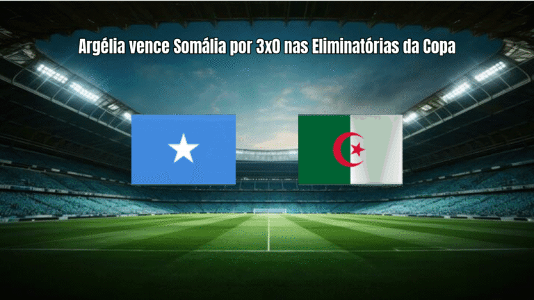 Argélia vence Somália por 3x0 nas Eliminatórias da Copa