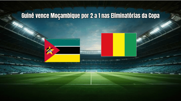 Guiné vence Moçambique por 2 a 1 nas Eliminatórias da Copa