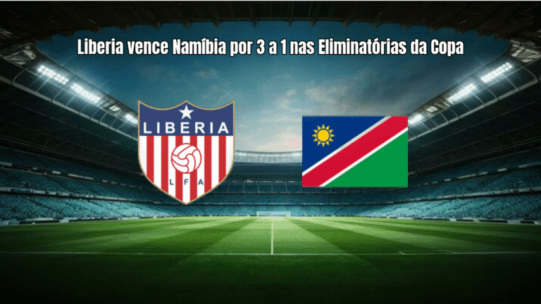 Liberia vence Namíbia por 3 a 1 nas Eliminatórias da Copa