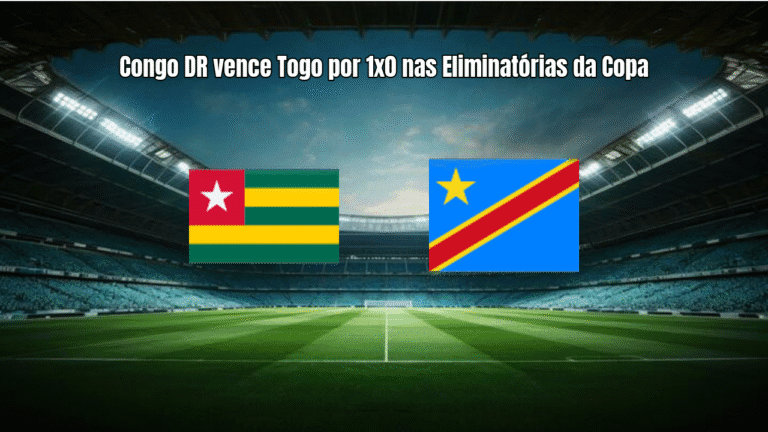 Congo DR vence Togo por 1x0 nas Eliminatórias da Copa
