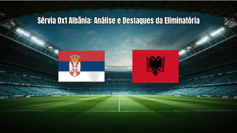 Sérvia 0x1 Albânia: Análise e Destaques da Eliminatória