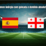 Espanha vence Geórgia com goleada e domínio absoluto em casa