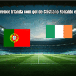 Portugal vence Irlanda com gol de Cristiano Ronaldo em Lisboa