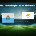 Chipre goleia San Marino por 4 a 0 nas Eliminatórias da Copa