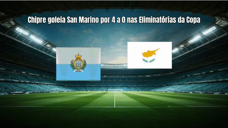 Chipre goleia San Marino por 4 a 0 nas Eliminatórias da Copa
