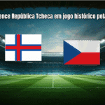 Faroe Islands vence República Tcheca em jogo histórico pelas Eliminatórias