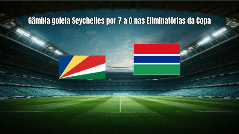 Gâmbia goleia Seychelles por 7 a 0 nas Eliminatórias da Copa