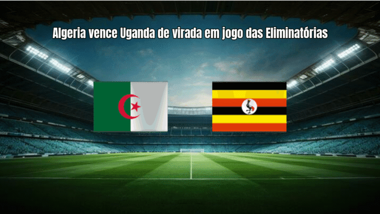 Algeria vence Uganda de virada em jogo das Eliminatórias