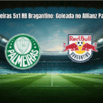 Palmeiras 5x1 RB Bragantino: Goleada no Allianz Parque
