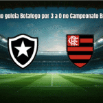 Flamengo goleia Botafogo por 3 a 0 no Campeonato Brasileiro