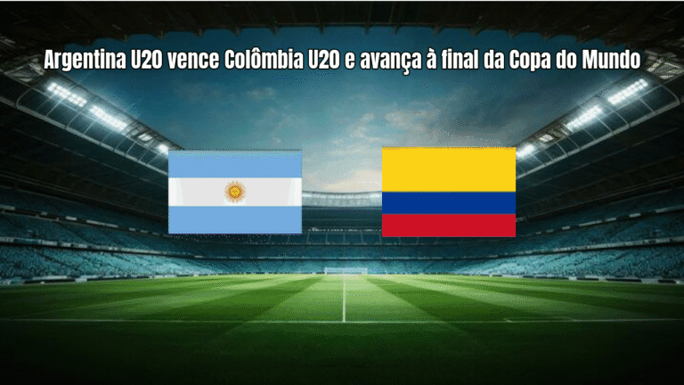 Argentina U20 vence Colômbia U20 e avança à final da Copa do Mundo
